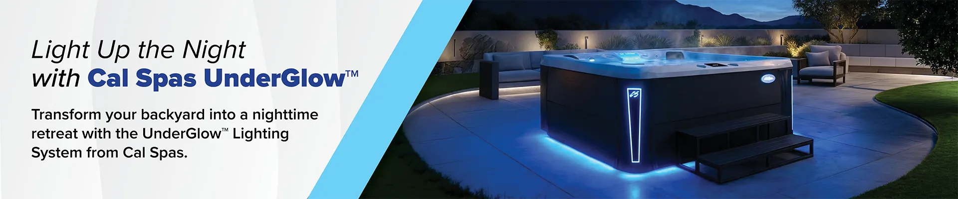 Calspas hot tub being used in a family setting - Marysville